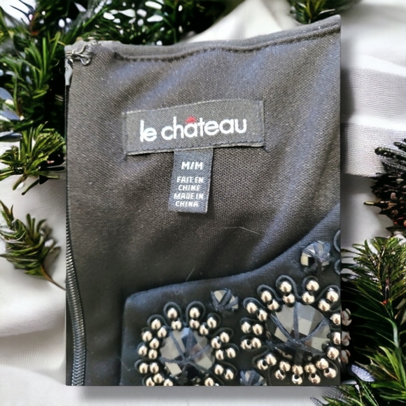 Women's black dress - Picture 5 of 6